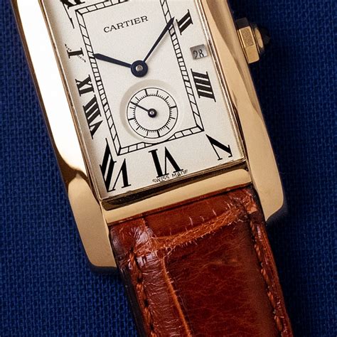 used cartier tank americaine